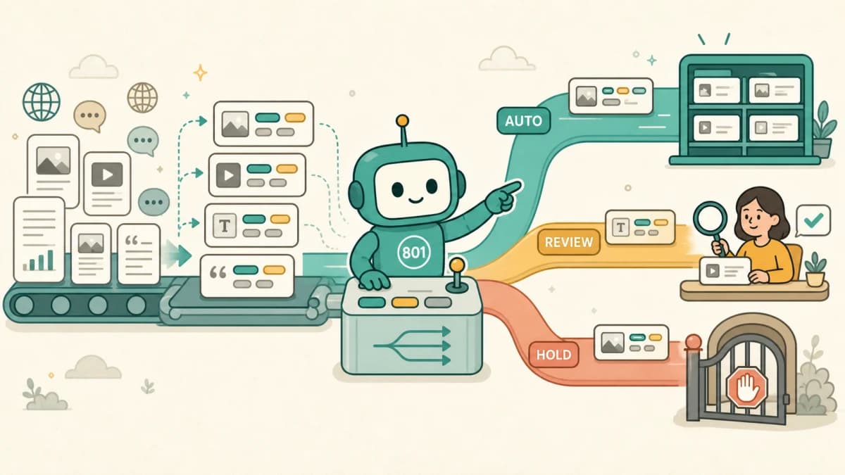 How far should AI content automation go? — Moving high-volume tagging and translation into production